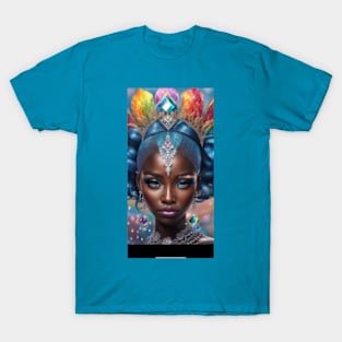 Black Rainbow Barbie T-Shirt